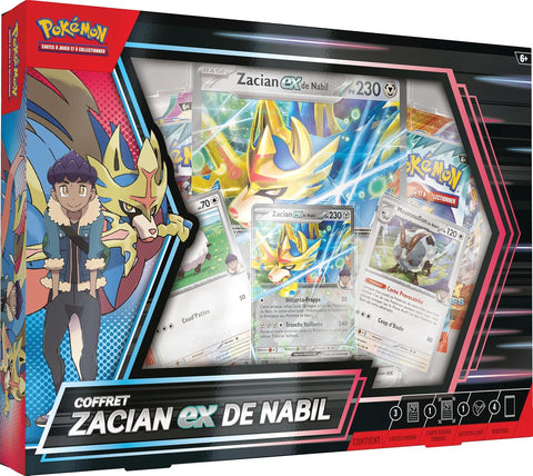 Coffret Zacian ex de Nabil