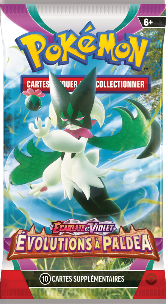 Pokémon - Boite de 36 Boosters en Français - écarlate et Violet évolutions  à paldea