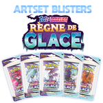 ARTSET 5 BLISTERS Pokémon Règne de Glace EB06