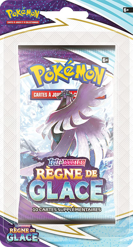 BOOSTER sous BLISTER Pokémon Règne de Glace EB 06