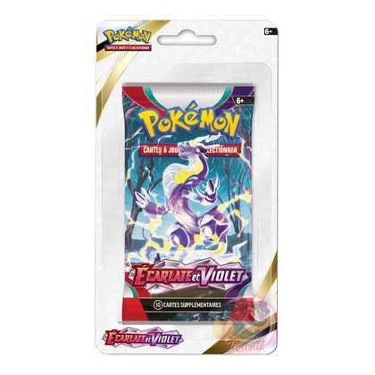 BOOSTER sous BLISTER Pokémon ECARLATE et VIOLET SV1
