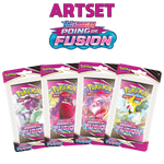 ARTSET 4 BLISTERS Pokémon Poing de Fusion EB08