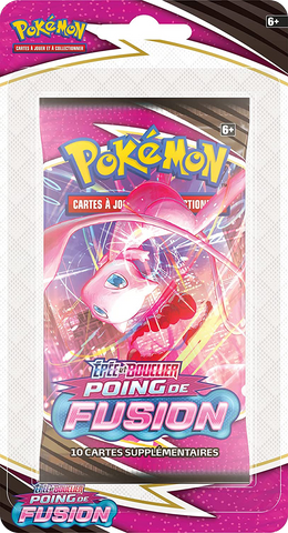BOOSTER sous BLISTER Pokémon Poing de Fusion EB08