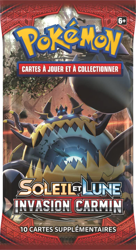Display carte Pokemon Booster Soleil et Lune 4 Invasion Carmin de 36  Boosters SL4 française - Cdiscount Jeux - Jouets