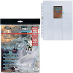 Lot de 10 Feuilles de 9 cases Ultra Pro Hologram Series